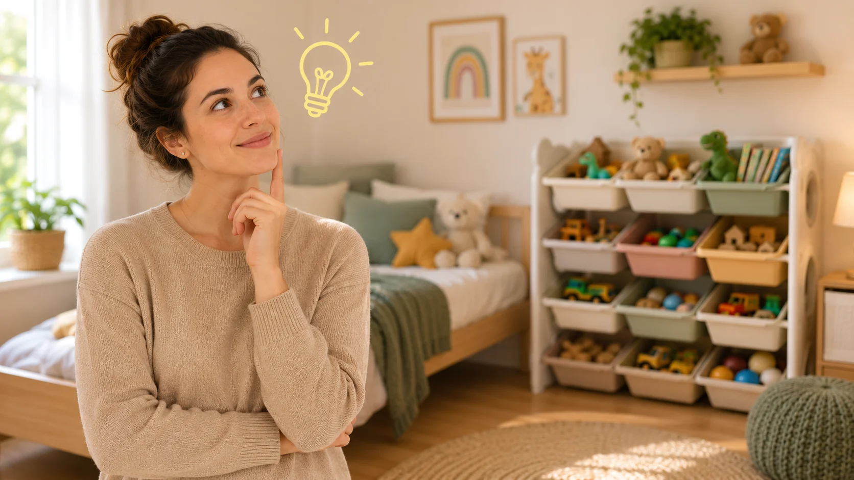 15 ideias para organizar brinquedos em quarto pequeno