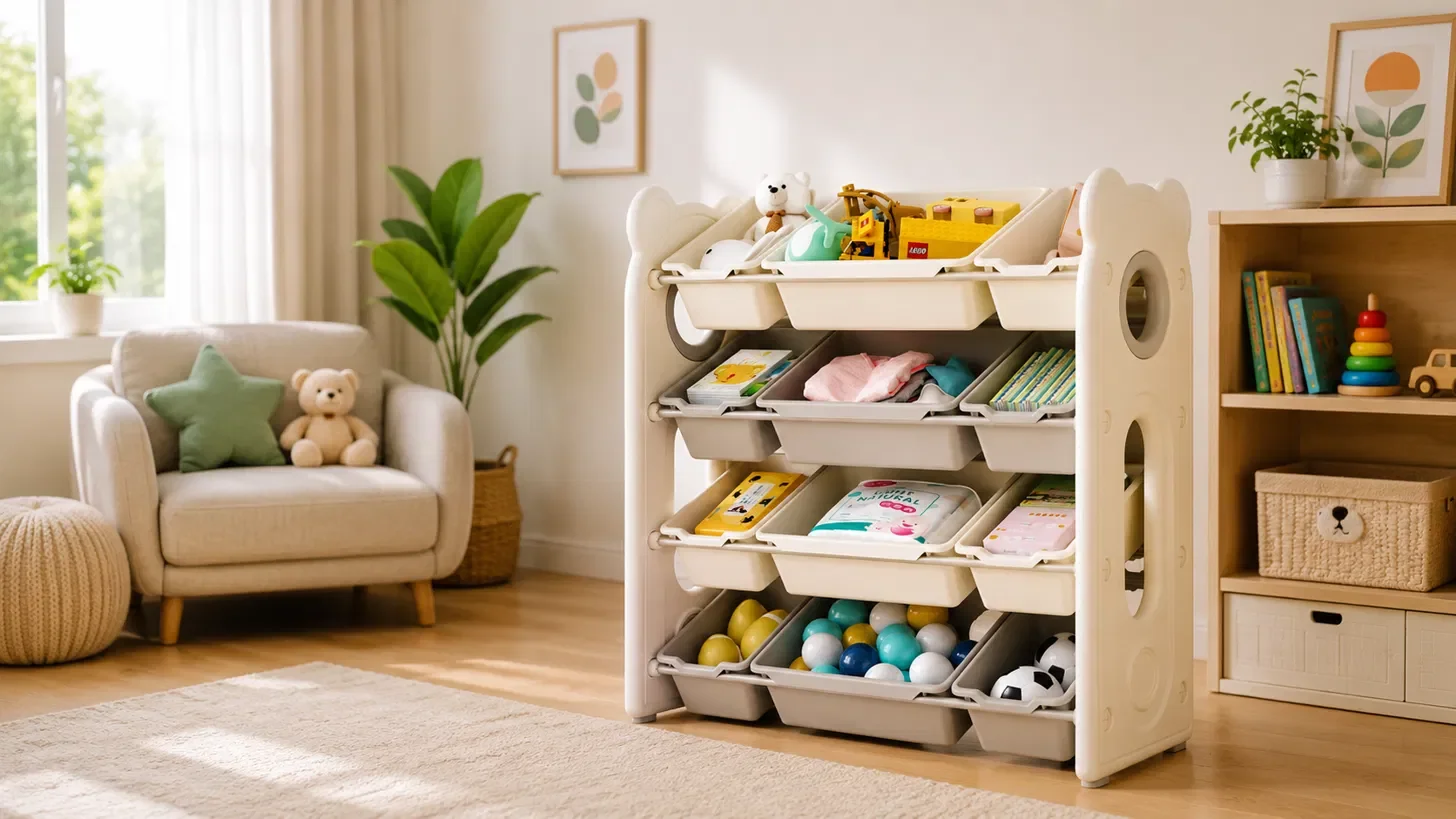 Como organizar brinquedos sem gastar muito