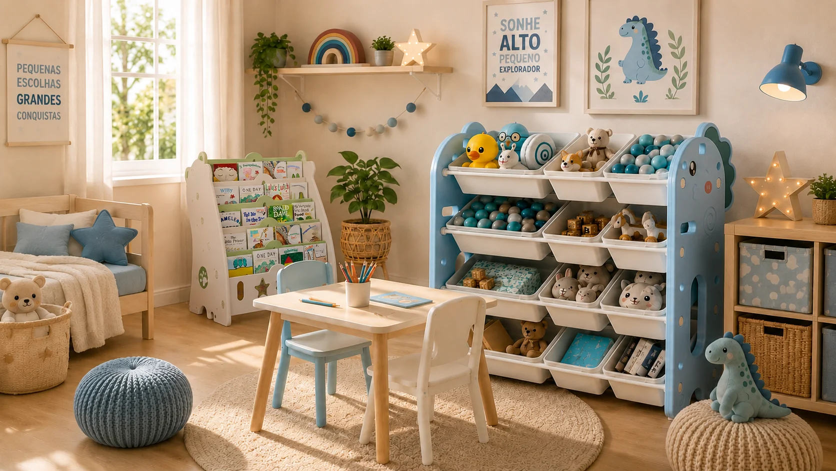 Como montar um quarto Montessori gastando pouco