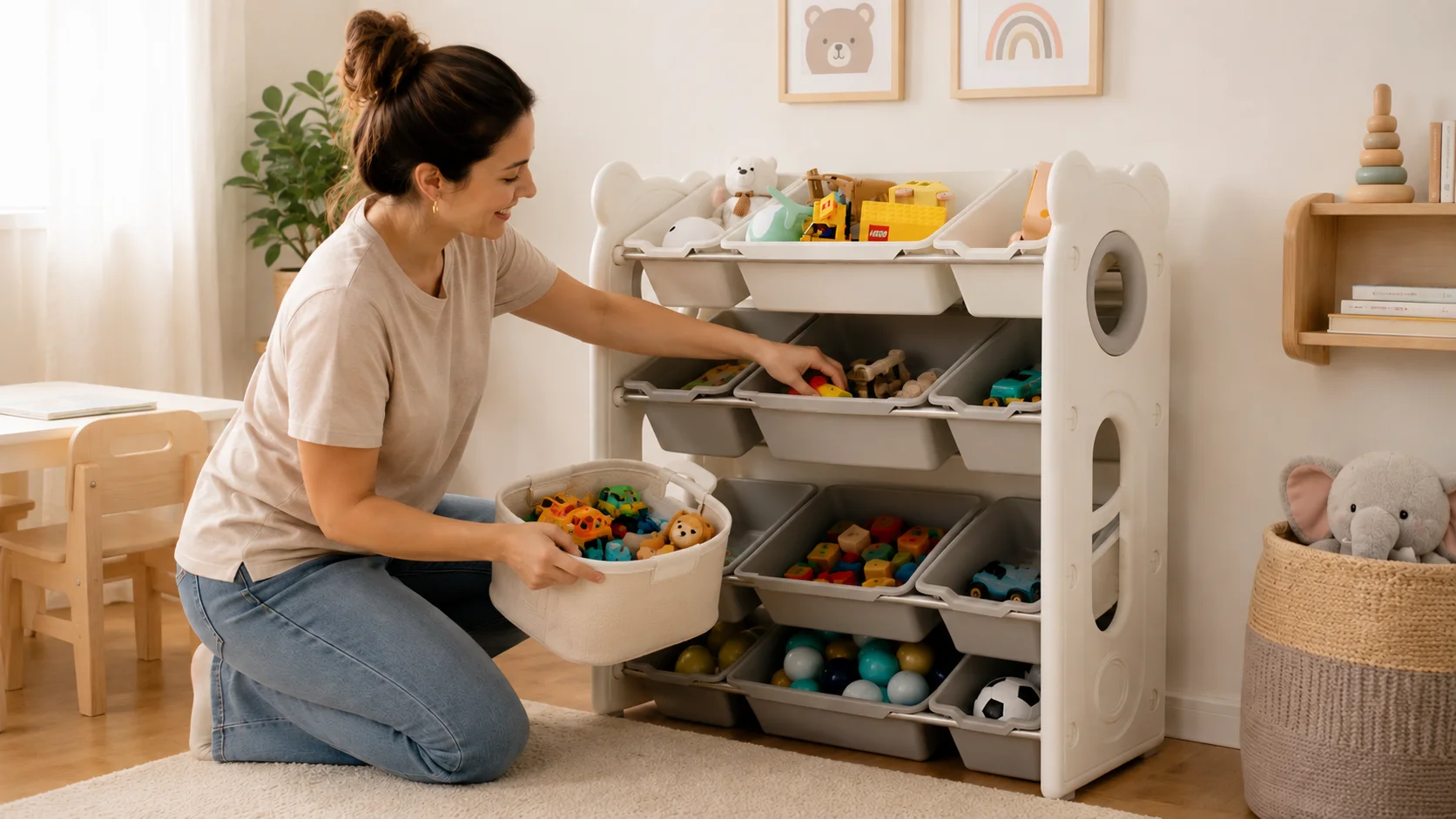 Rodízio de brinquedos: o segredo para manter seu filho interessado por mais tempo