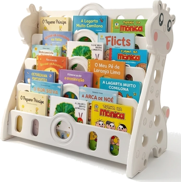 Organizador de Livros Girafinha