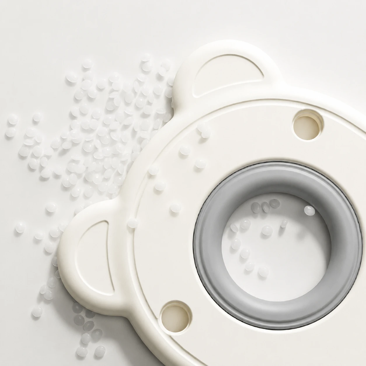 Detalhe do material PEAD usado nos produtos Trecco