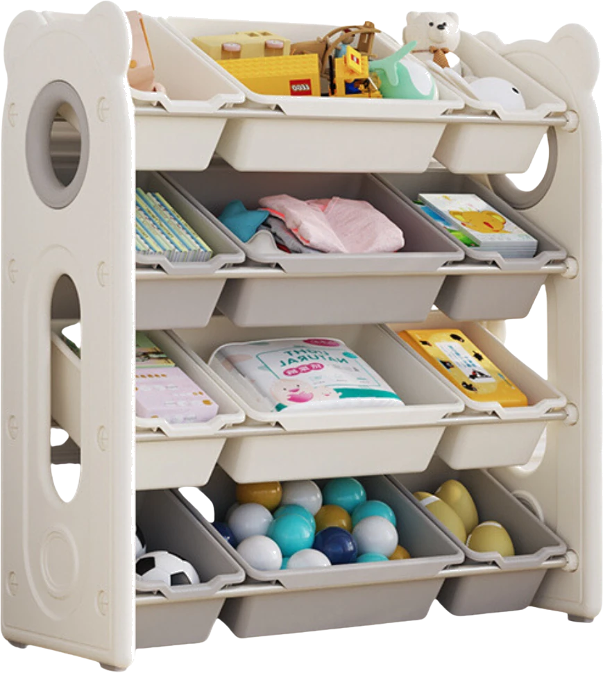 Organizador de brinquedos Trecco em PEAD