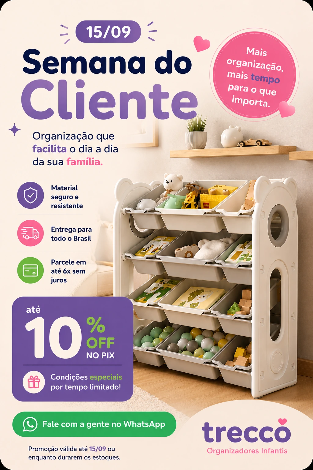 Semana do Cliente Trecco — até 10% OFF